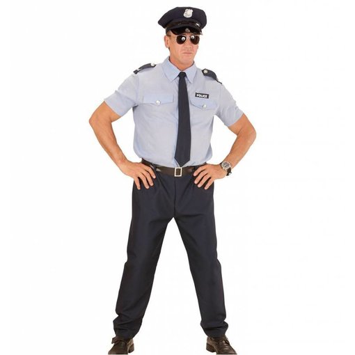Internationaal Politie kostuum man
