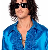 Stoere herenpruik bruin