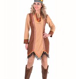 Indiaanse jurk lange mouw