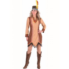 Indiaanse jurk lange mouw