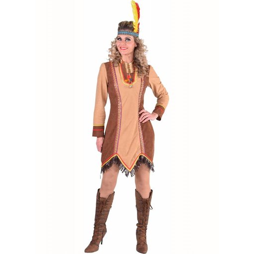 Indiaanse jurk lange mouw