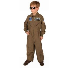 Kostuum gevechtspiloot kind