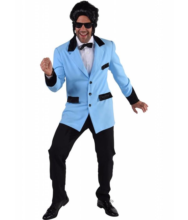 Rock 'n roll jas turquoise