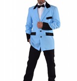 Rock 'n roll jas turquoise