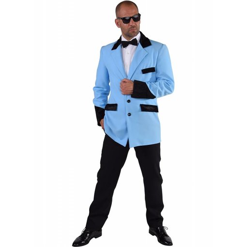 Rock 'n roll jas turquoise