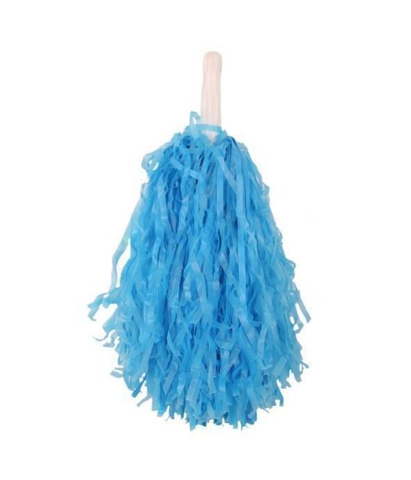 Pom pom Cheerleader blauw stick