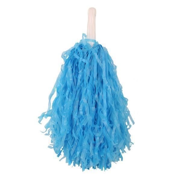 Pom pom Cheerleader blauw stick