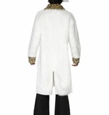 Pimp kostuum wit luipaard