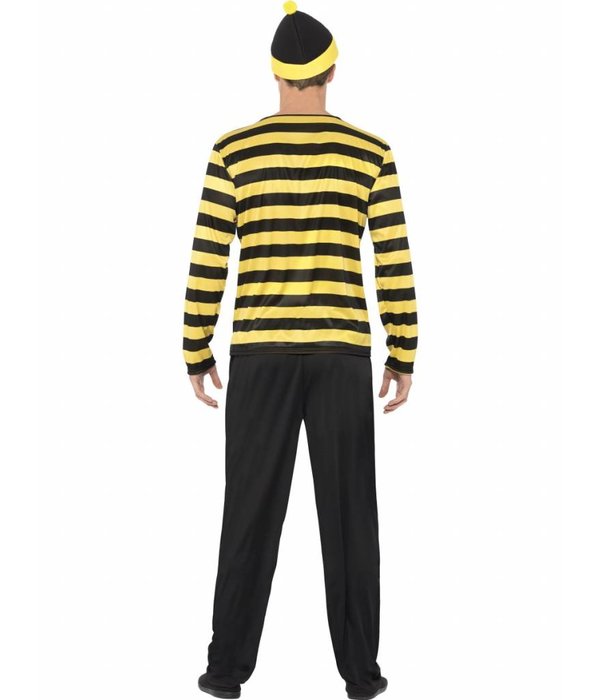 Waar is Wally Schurken pak man