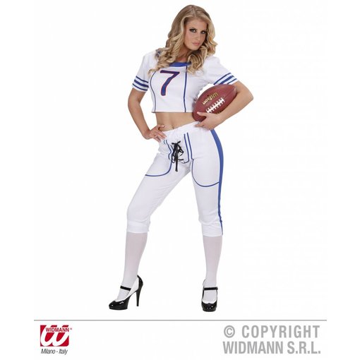 American Football kostuum dame