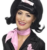 50's pruik zwart Antje