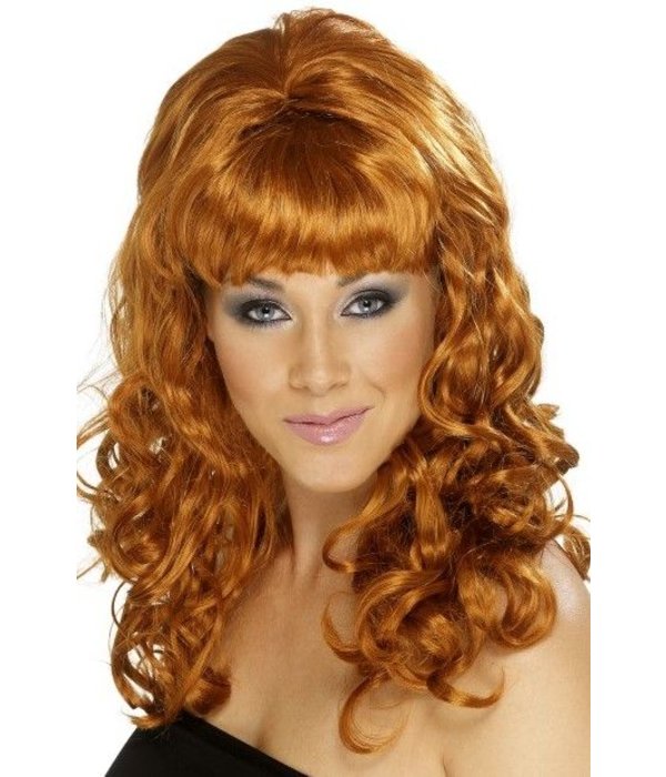 Pruik Beauty auburn