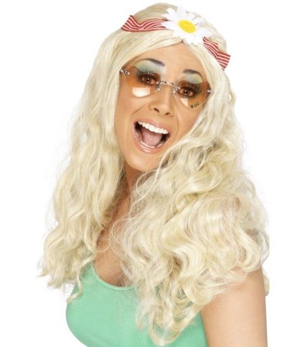 Groovy pruik blond