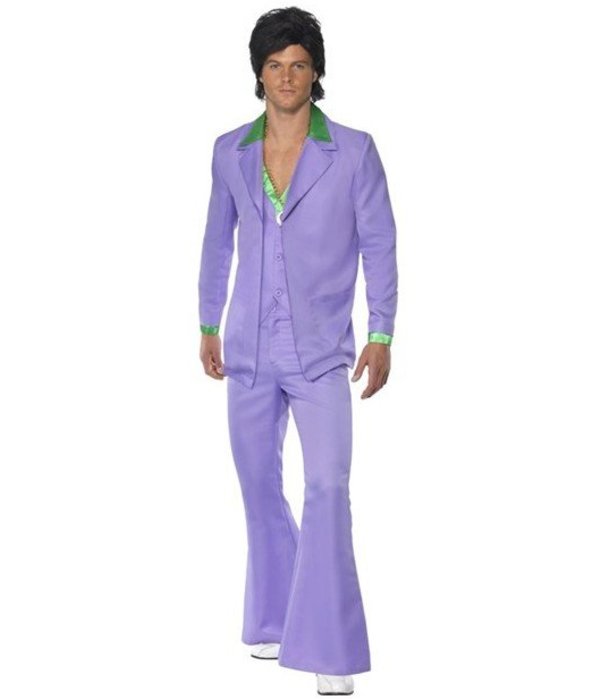 Lavender jaren 70 suit