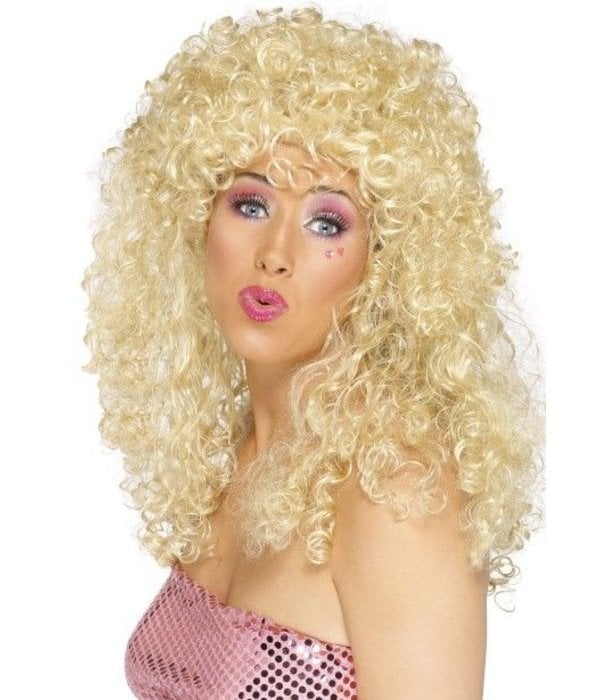 Pruik Boogie Babe blond