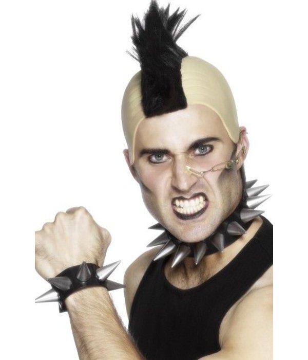 Punk choker en polsband