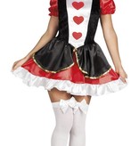 Queen of Hearts kostuum