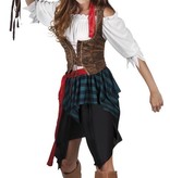 Piraten carnavalskostuum dames
