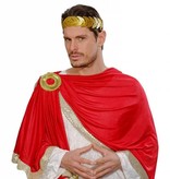 Laurierblad hoofdband goud