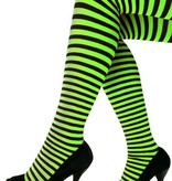 Panty streep groen/zwart