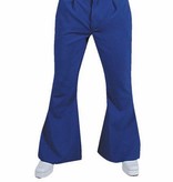 Hippie broek blauw man