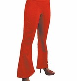 Hippie broek dames rood