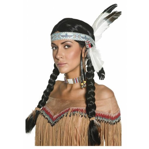 Inheemse Indische pruik