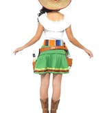 Tequila shooter dame kostuum