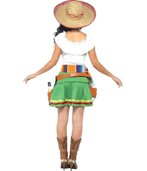 Tequila shooter dame kostuum