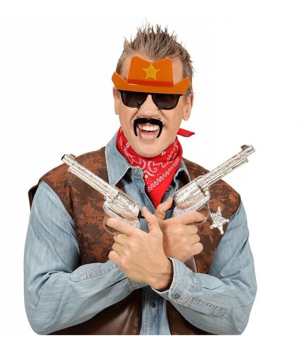 Bril Cowboy met hoed