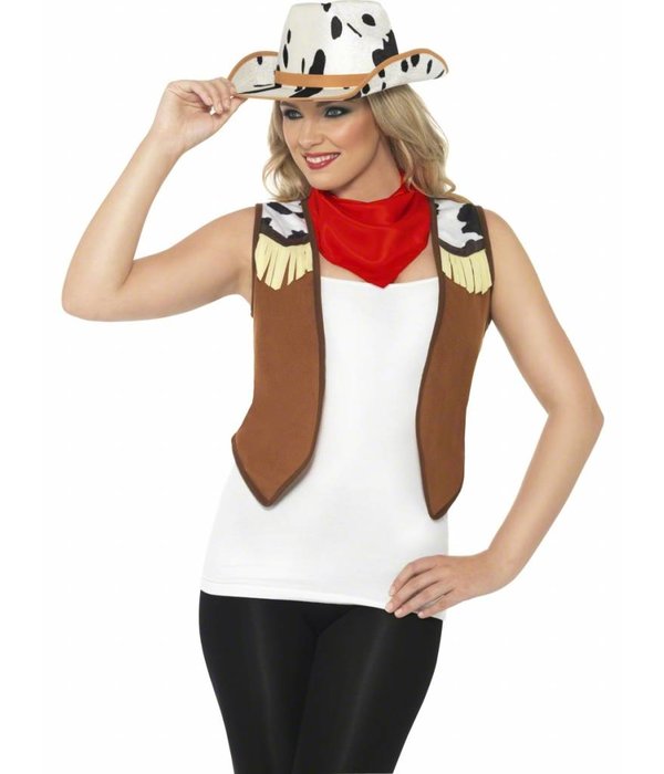Wild West Toppers verkleedset vrouw