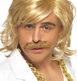 Show Host pruik met snor