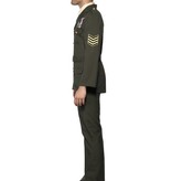 Wartime Officier kostuum man