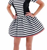 Boeven carnavalskostuum vrouw Ella