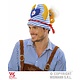 Hoed Oktoberfest Beierse print