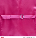 Paillettenvest roze man