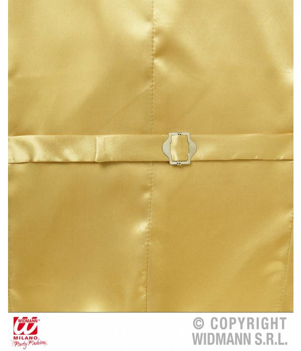 Paillettenvest goud man Feestbazaar.nl