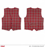 Tarten Schotse vest rood