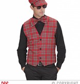 Tarten Schotse vest rood
