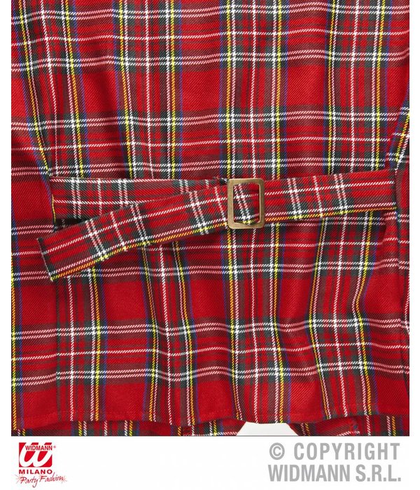 Tarten Schotse vest rood