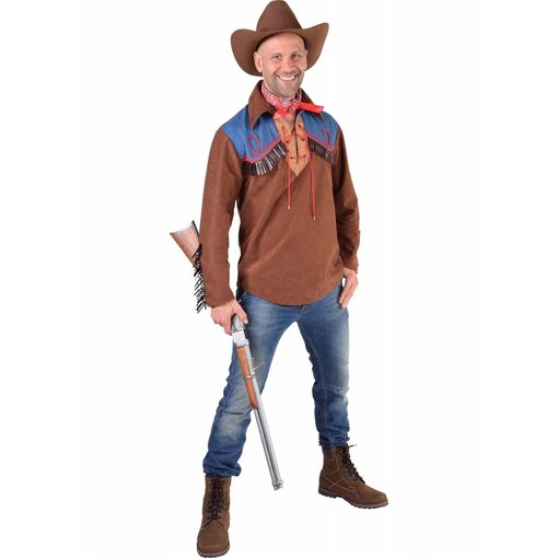 Cowboy hemd met jeans Amos