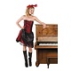 Saloon girl kostuum