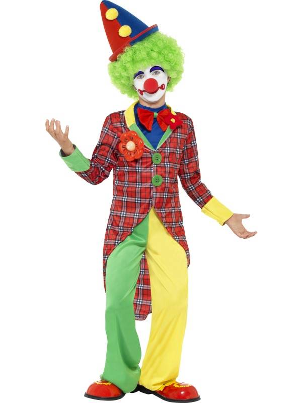Clownskostuum kind Dano afbeelding