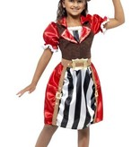 Piraten Kapitein kostuum meisje