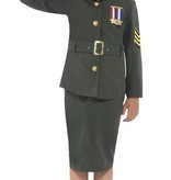 Oorlogsmeisje kostuum