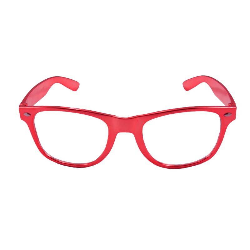 Bril metallic rood afbeelding