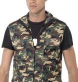 Army verkleedset man