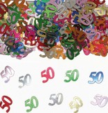 50 Jaar Tafeldecoratie / Sierconfetti