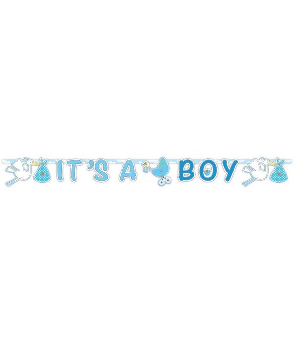 Letterslinger It's a Boy geboorte jongen