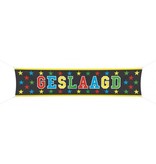 Spandoek geslaagd